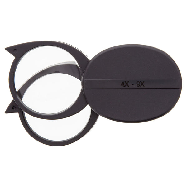Double Folding Pocket Magnifier -4x, 5x or 9x