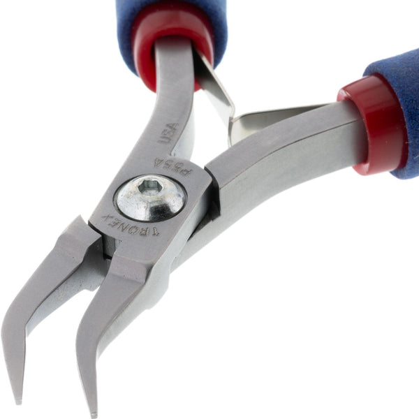P554 • Bent Nose Pliers - Mousebite Fine Tips