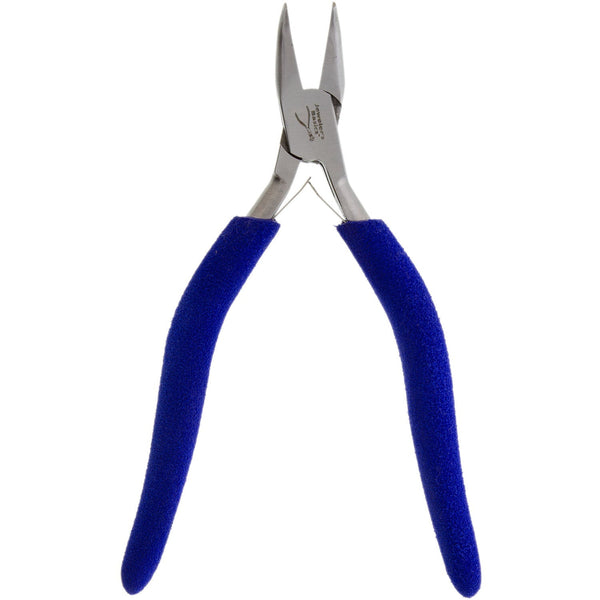 Jeweler's Basics® - Pliers, Bent Chain Nose Long Cushion Grip Handle