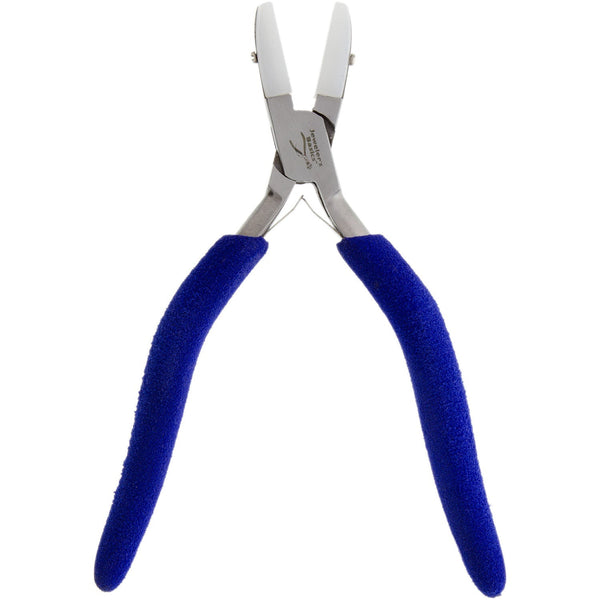 Jeweler's Basics® - Pliers, Nylon Jaw, Flat Nose Long Cushion Grip Handle