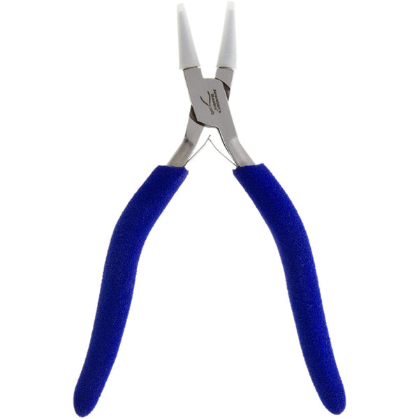 Jeweler's Basics® - Pliers, Nylon Jaw, Round Nose Long Cushion Grip Handle