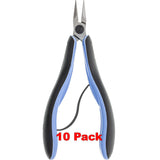 Pliers - Lindstrom RX-7490, Flat Nose, Smooth Jaw 10-Pack