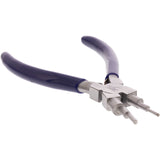 Jeweler's Basics® - Pliers, Round 6 Steps (6 in 1/Wrap-n-Tap) 2mm-9mm