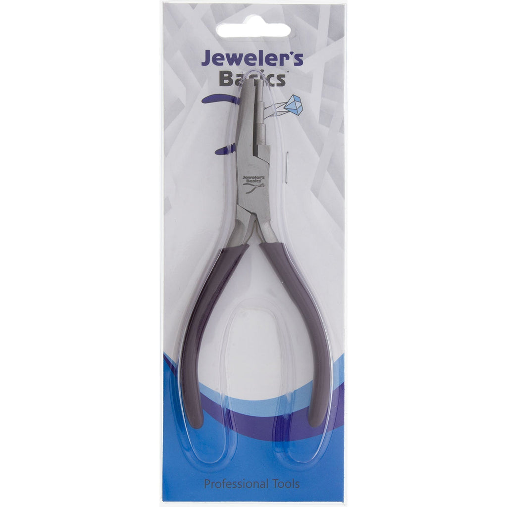 Ffe Basics Jeweler's Basics® - Pliers, Round & Concave, 3-Step, 5.5, 4.5 & 3.5mm