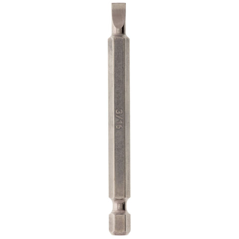 Bit - Electroless Nickel Plated, Slotted, 3” Long, 3/16”