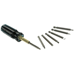 with P1,2,3 / R2 / S 3/16”,¼” / T15 (¼” hex bits) a
