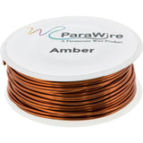 Copper Craft Wire, Parawire 20ga Amber Enameled 75' Roll