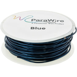 Copper Craft Wire, Parawire 18ga Blue Enameled 50' Roll