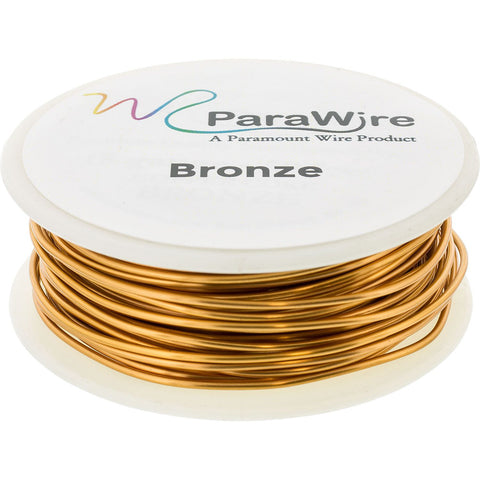 Copper Craft Wire, Parawire 22ga Bronze Enameled 100' Roll