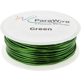 Copper Craft Wire, Parawire 24ga Green Enameled 150' Roll