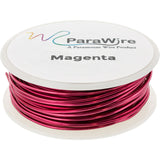 Copper Craft Wire, Parawire 22ga Magenta Enameled 100' Roll