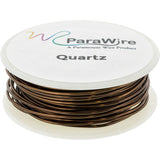 Copper Craft Wire, Parawire 24ga Smokey Quartz Enameled 150' Roll