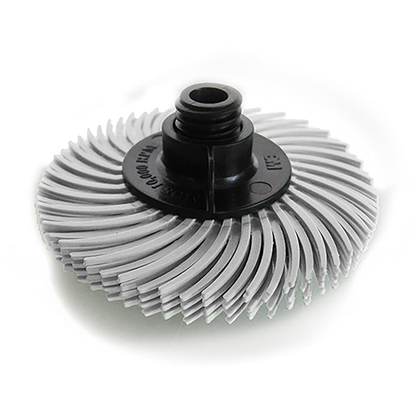 3M™ 2” 4-ply Radial Bristle Brush White 120 Grit