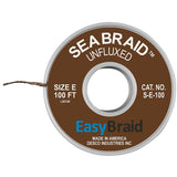 EasyBraid - Desoldering Braid, Sea Braid, .025” - 0.125'