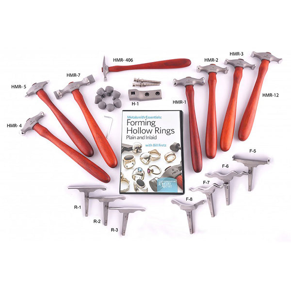 Hammer Set, Fretz Forming Hollow Rings