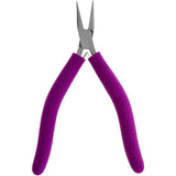Pliers - Chain Nose, 6.5in., Slim Line (Purple Padded Grips)