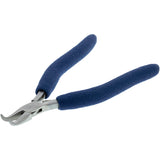 Pliers - Bent Nose, 6.5in., Slim Line (Blue Padded Grips)