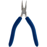 Pliers - Bent Chain Nose, 6.5in., (Blue Padded Grips)