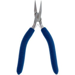 Pliers - Flat Nose, 6.5” 3mm (Blue Padded Grips)