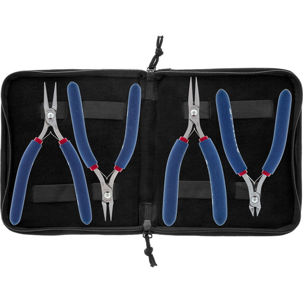 Pliers Set – Tronex General Purpose, Long Jaw In Case (Long Ergonomic Handles)