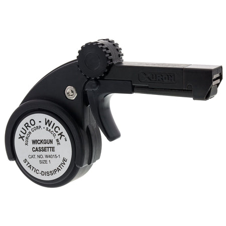 Xuron WickGun Desoldering Dispenser With #2 Desoldering Braid - Handheld Tool For Electronics Repair