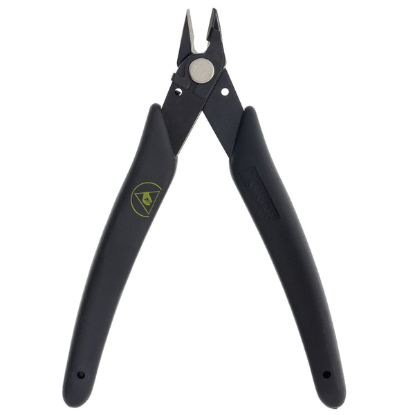 Cutters - Xuron® Micro-Shear® Flush - ESD Safe Grips, Lead Retainer (410ASF)