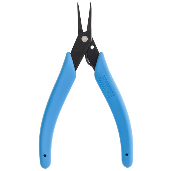Pliers - Xuron® Tweezer Bent Nose 1.3mm Wide (450BN) - Blue, Pink or Black Handles