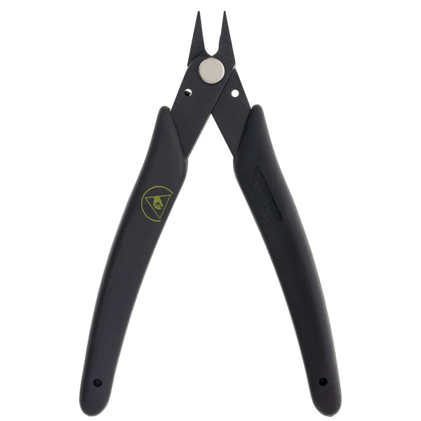 Pliers - Xuron® Short Nose - Serrated, ESD Safe Grips (475SAS)