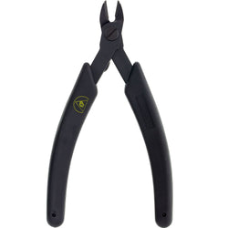 Cutters - Xuron® Oval Head Micro-Shear® Flush Cutter LH, ESD Safe Grips (9100LHAS)